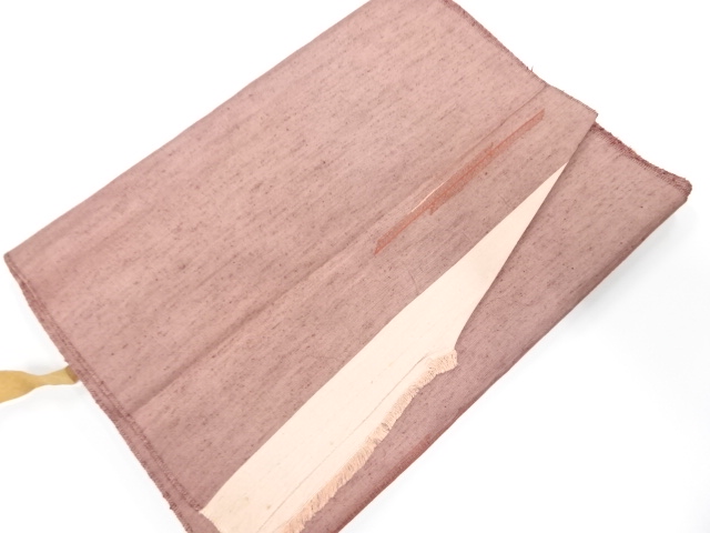 JAPANESE KIMONO / ANTIQUE BOLT FOR KIMONO / SILK / TSUMUGI